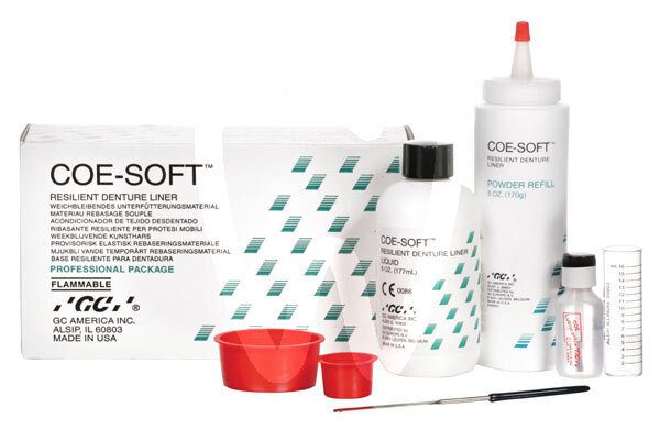 Coe soft intro impresión y prótesis gc