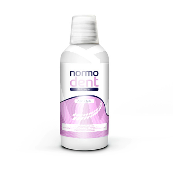 Colutorio normodent clinic expert prevención y diagnóstico normon