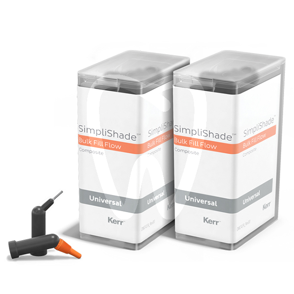 Composite simplishade bulk fill flow cápsulas reconstrucción kerr