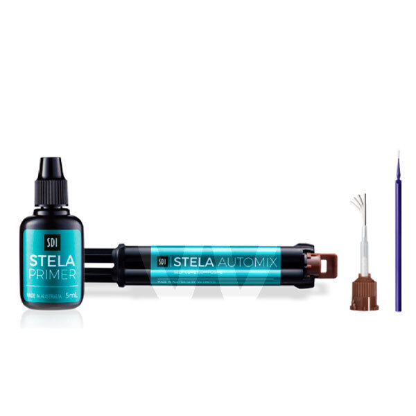 Composite stela intro kit jeringa reconstrucción sdi australia
