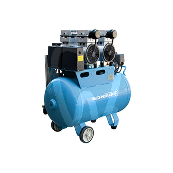 Compresor technoflux 50 li mod.da7002d sala de máquinas technoflux