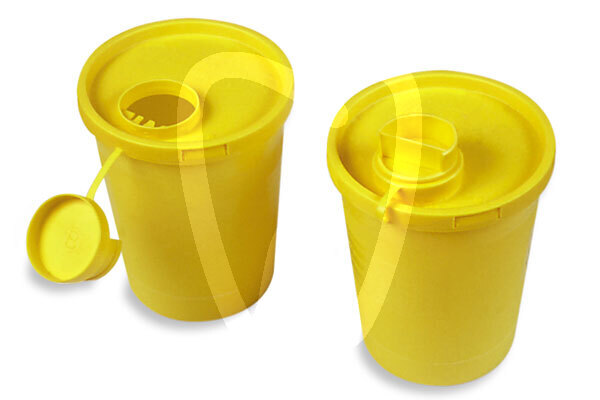 Contenedor agujas y bisturis agujas y biomateriales larident