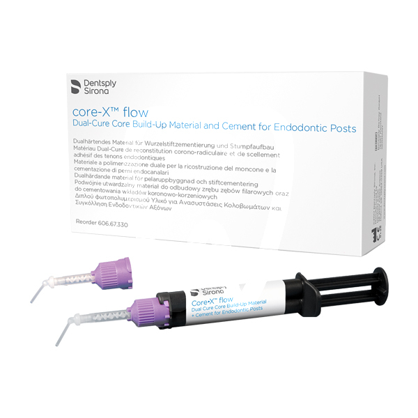Core x flow cementos dentsply