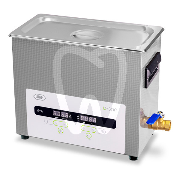 Cuba de ultrasonidos u-son 6l esterilización y desinfección w&h