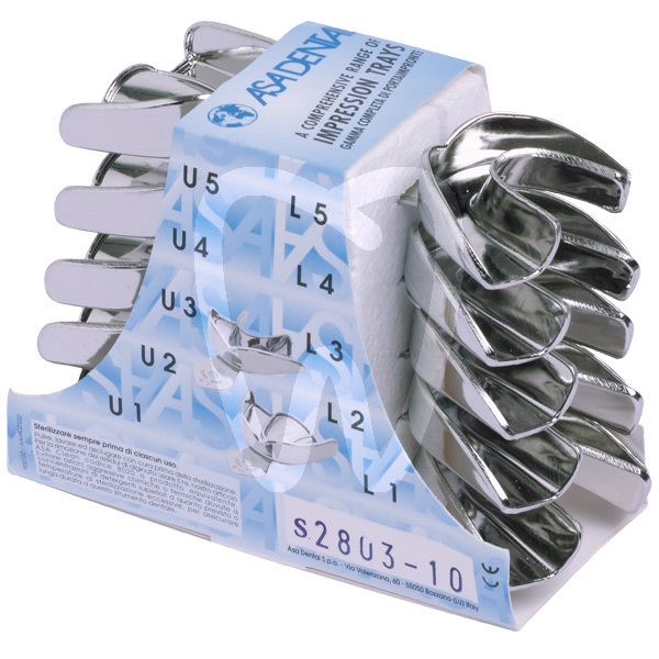 Cubetas asa estuche impresión y prótesis asa dental