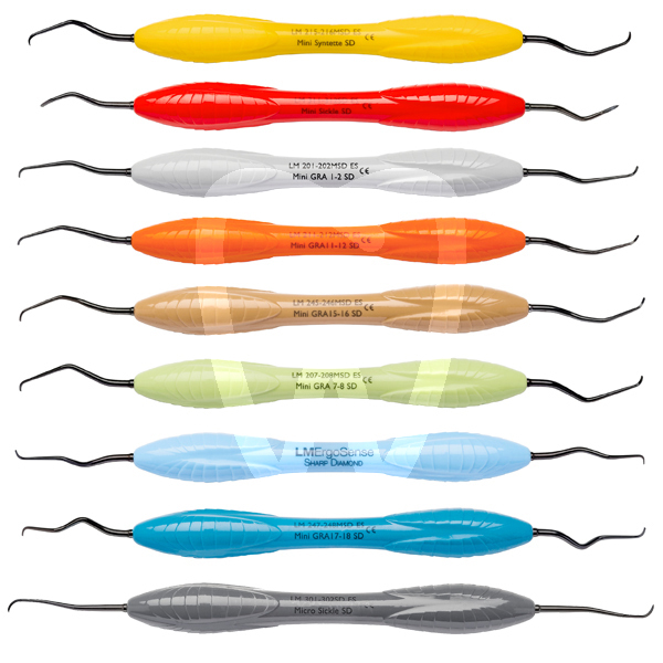 Curetas sharp diamond mini gracey instrumental lm