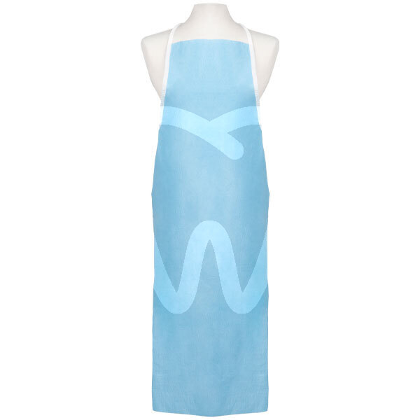 Delantal impermeable azul epi covid 19 alle - euronda
