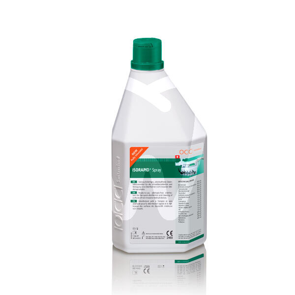 Desinfectante isorapid 1l. spray prevención y diagnóstico oro clean