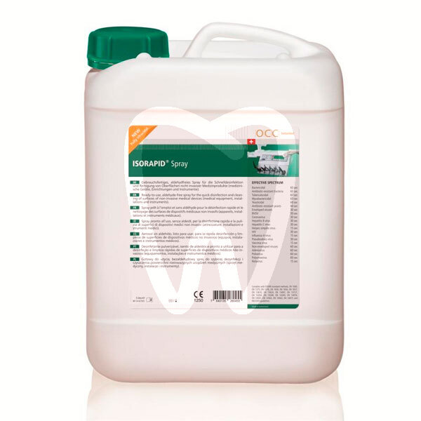 Desinfectante isorapid 5l. prevención y diagnóstico oro clean