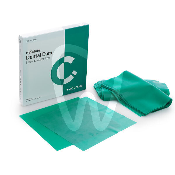 Dique hysolate latex verde x-grueso endodoncia hysolate