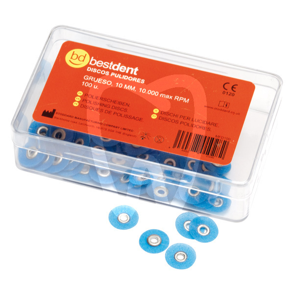 Discos de pulir 10mm reconstrucción bestdent