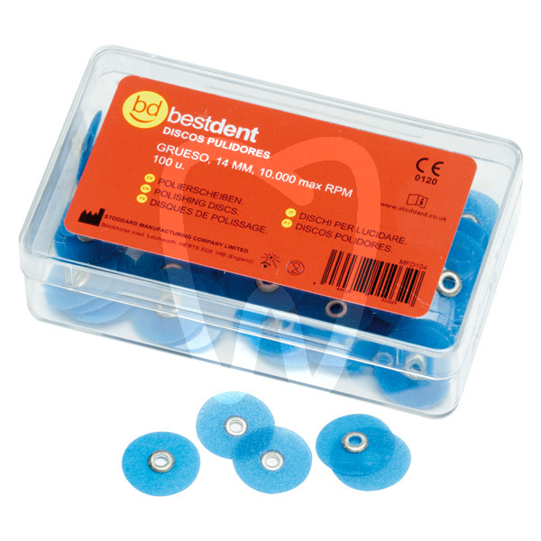 Discos de pulir 14mm reconstrucción bestdent