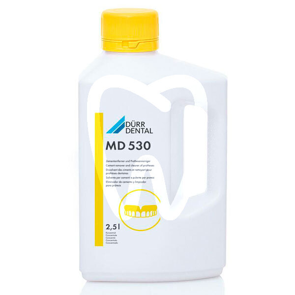 Disolvente de cemento y limpiador de prótesis   md 530 prevención y diagnóstico dürr