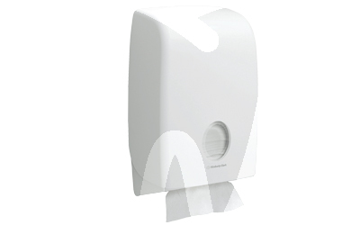 Dispensador aquarius toallas plegadas desechables kimberly-clark