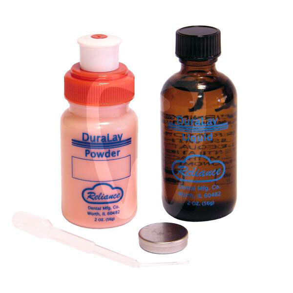 Duralay estuche impresión y prótesis reliance