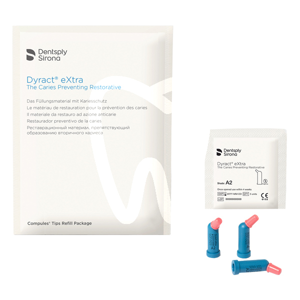 Dyract extra 20 compules reconstrucción dentsply