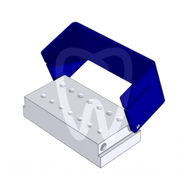 Fresero eco bloc 14 agujeros fresas nichrominox