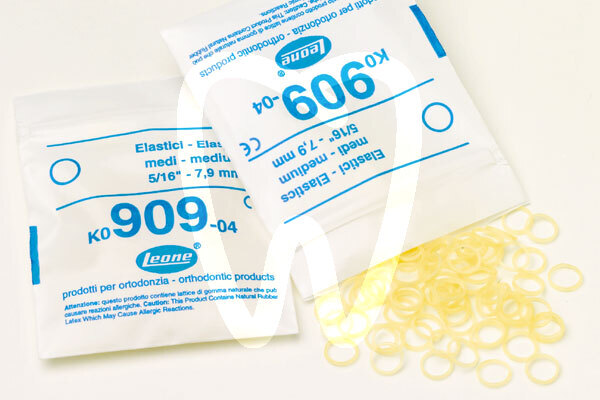 Elasticos intraorales elastómeros leone