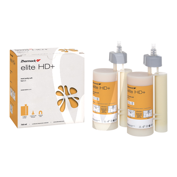 Elite hd+ maxi putty fast set impresión y prótesis zhermack