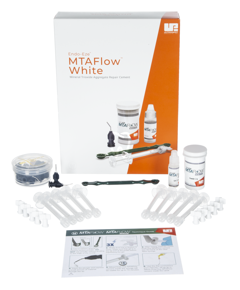 Endo-eze mta flow repair cement kit cementos ultradent