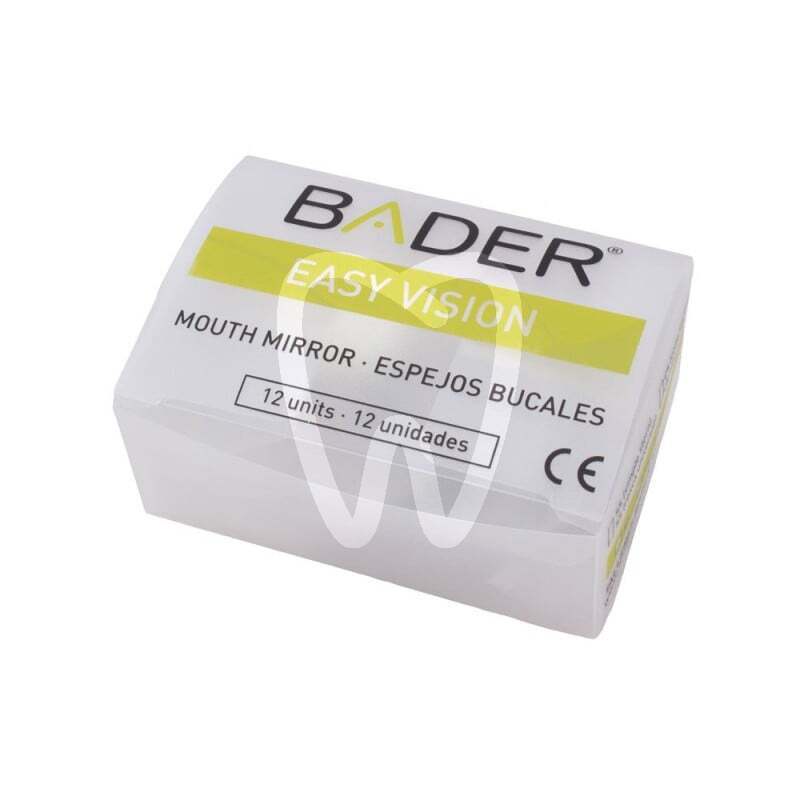 Espejos planos n.5 cs 12 uds (10/010) instrumental bader