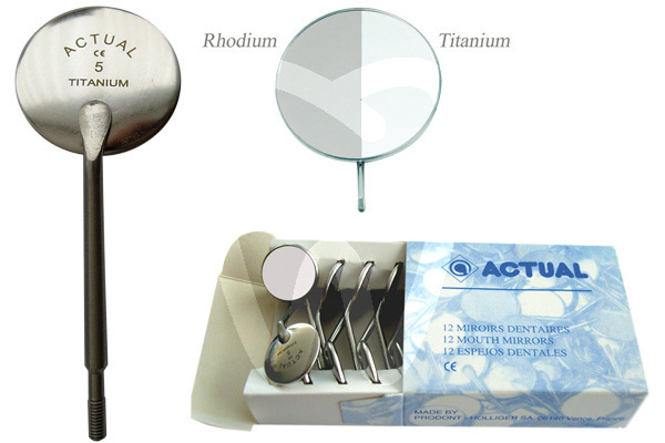 Espejos titanium front surface n.5 c.s. instrumental prodont