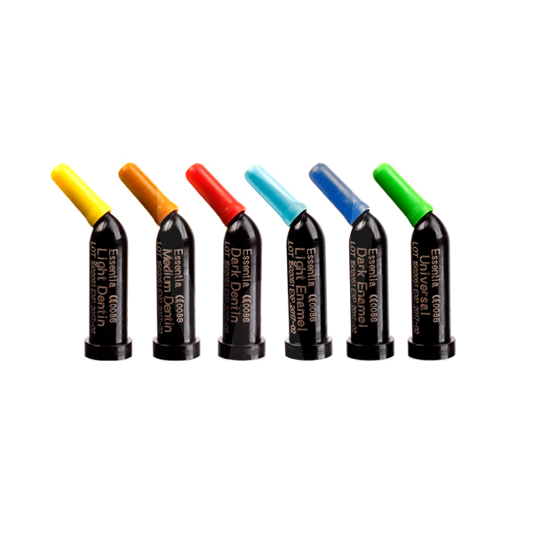 Essential unitip color dentina reconstrucción gc