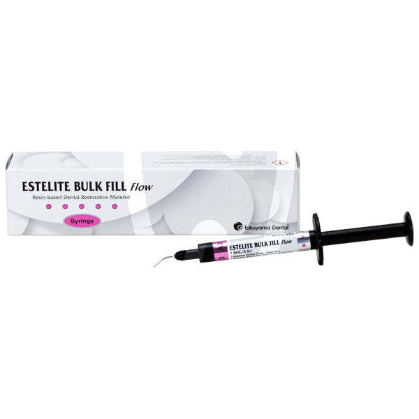 Estelite bulk fill flow jeringa reconstrucción tokuyama