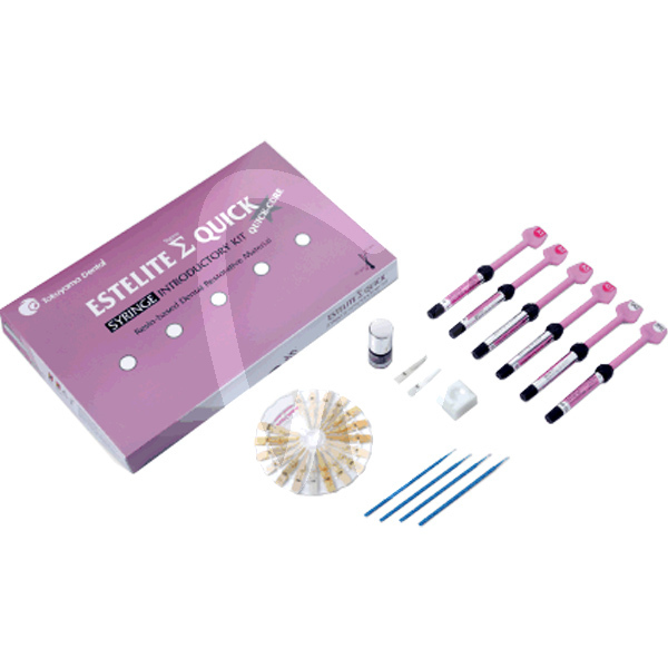 Estelite sigma q jeringa intro kit/6 reconstrucción tokuyama