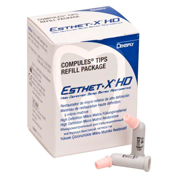 Esthet-x hd reposición 10 compules reconstrucción dentsply