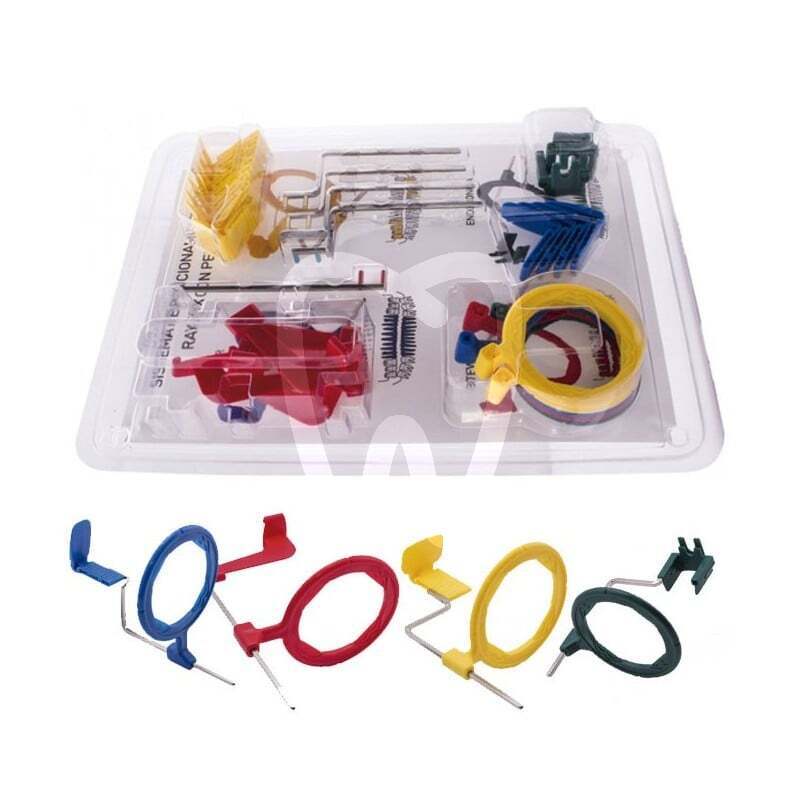 Kit examen pinzas+sonda+espejo prevención y diagnóstico carl martin