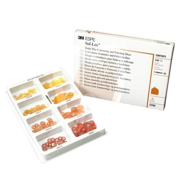 Estuche discos pop-on 2380 (amarillos) reconstrucción solventum (3m)