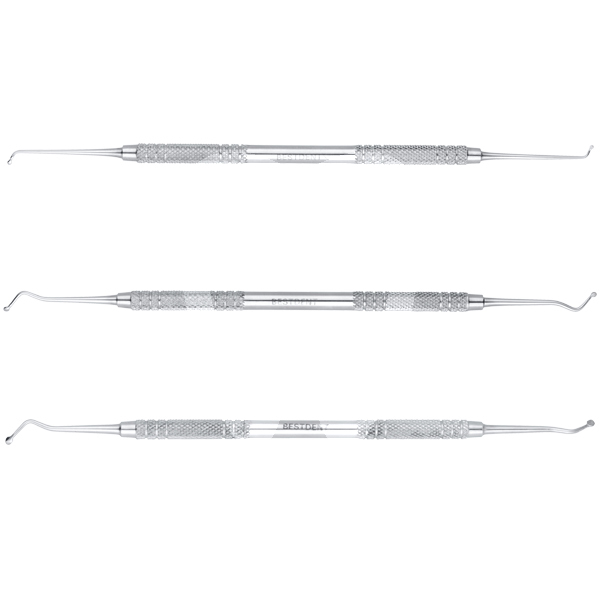 Excavador para dentina bestdent instrumental bestdent