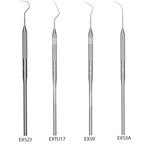 Exploradores y sondas dobles instrumental hu-friedy