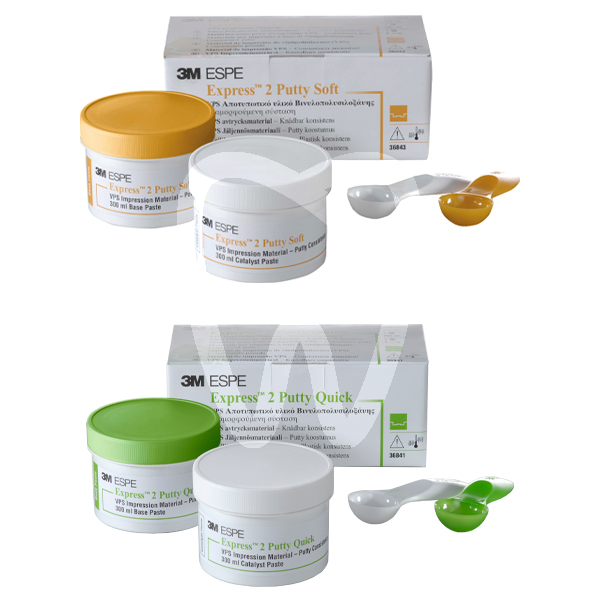 Express 2 quick impresión y prótesis solventum (3m)