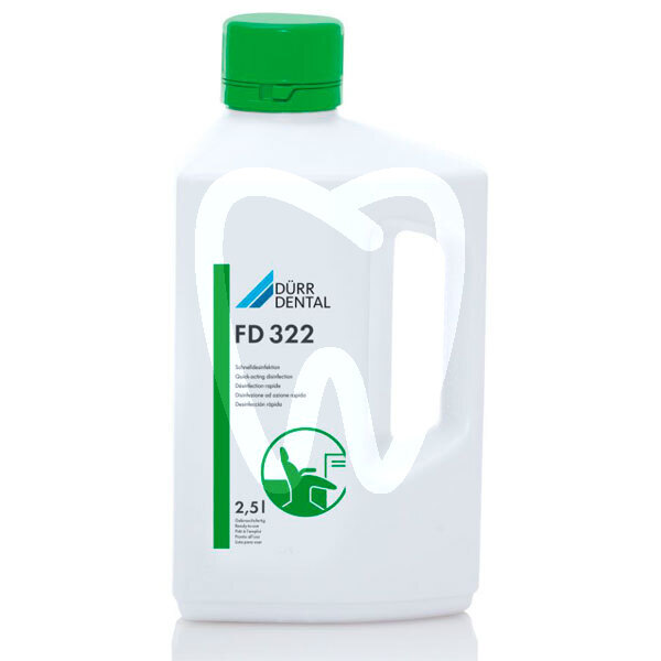 Fd 322 desinfectante de superficies rápida 2,5l. prevención y diagnóstico dürr