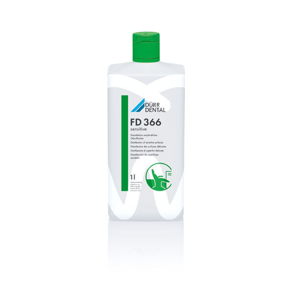 Fd-366 desinfectante sup. sensibles 1l prevención y diagnóstico dürr