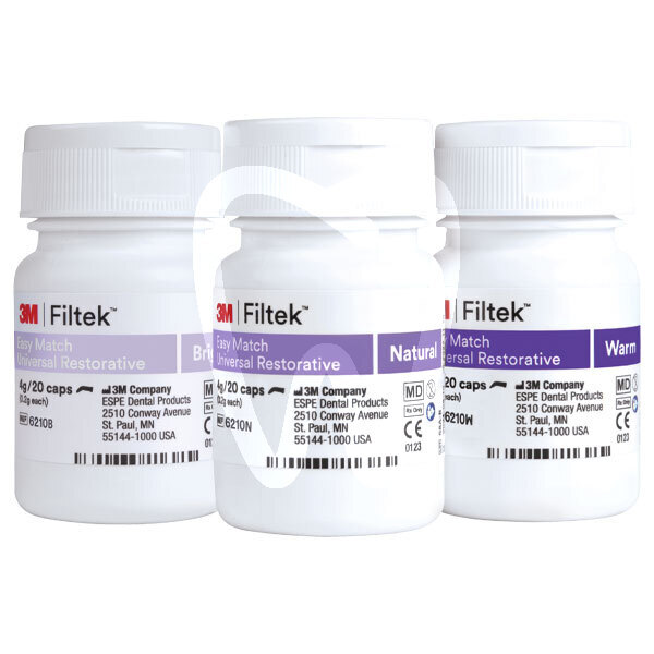 Filtek easy match intro kit cápsulas reconstrucción solventum (3m)