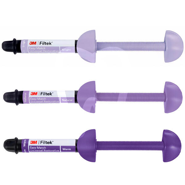 Filtek easy match jeringas reconstrucción solventum (3m)
