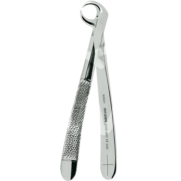 Forceps molares inferiores (pico de loro)  n. 86c instrumental asa dental