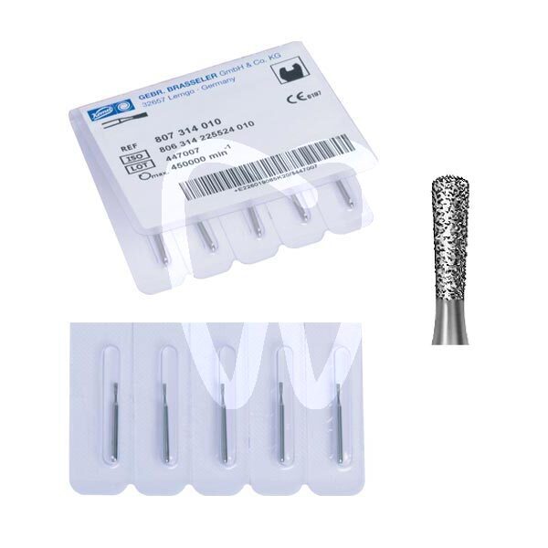 Fresa diamante turbina pera larga modelo 830 fresas komet