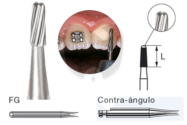 Fresa para quitar composite h22agk instrumental komet