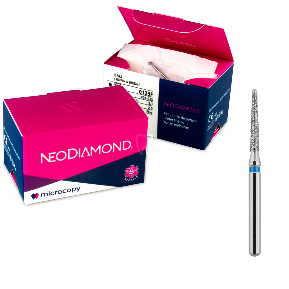 Fresa punta de seguridad fg 219.314.016 grano medio fresas microcopy