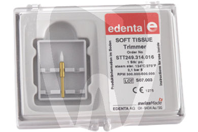 Fresas cerámica f.g. para corte tejidos blandos fresas edenta