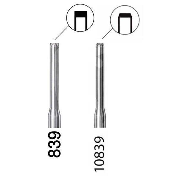 Fresas diamante modelo 839 y 10839 f.g. fresas komet