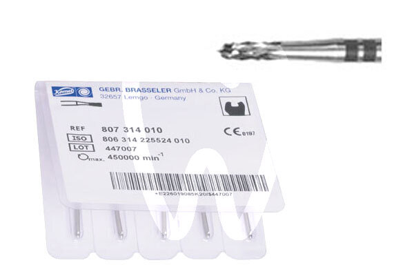 Fresas f.g. h32-314-012-k tungsteno rmv-ama fresas komet