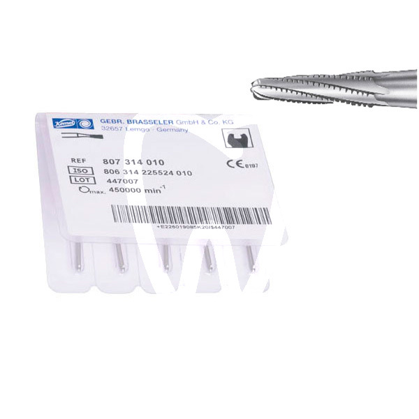 Fresas f.g. h38r-314-016-k tungsteno cortador fresas komet