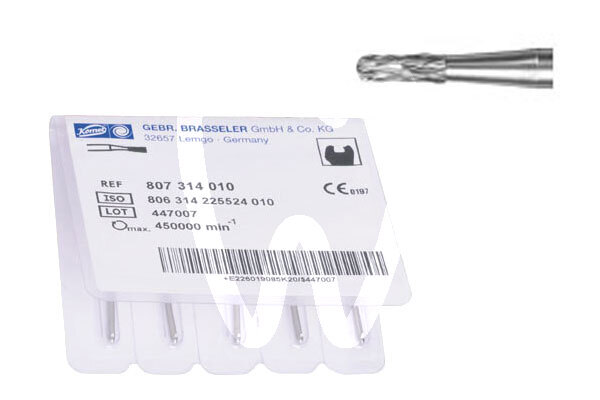 Fresa tungsteno cilíndrica f.g. h4mcxxl.314.014 cortar metal fresas komet