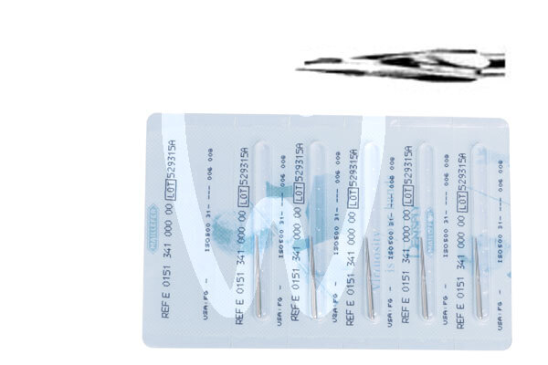 Fresas f.g. tunsgteno 540-016 fresas dentsply maillefer