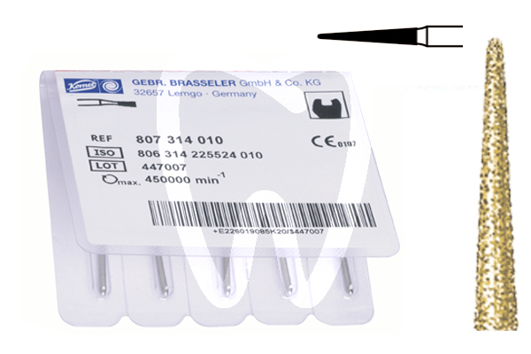 Fresas f.g.2000 2858-314-014-k diamante fresas komet